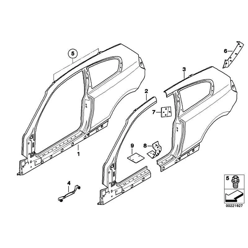 genuine-bmw-side-frame- 