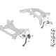 Original BMW Halter Höhenstandssensor vorne (37146872107)