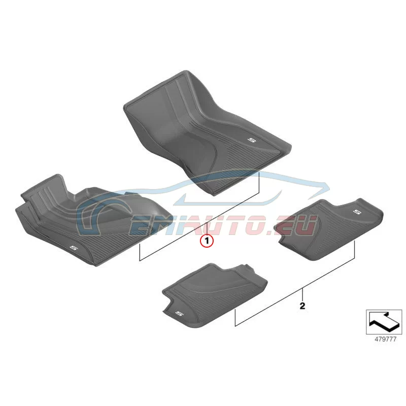 Genuine BMW (51472473488)