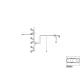 Genuine BMW Wiring harness, engine, injector module (12512249504)
