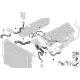Genuine BMW Line heating return pipe (17128648397)