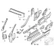 Genuine BMW Upper apron (41328170653)