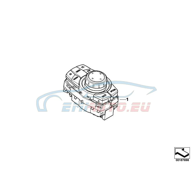 Оригинал BMW БЛОК УПРАВЛЕНИЯ (65829285444)