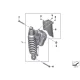 Original BMW Federbein hinten (33537728209)