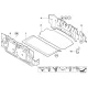 Genuine BMW Trunk partition trim panel (51479110806)