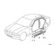 Genuine BMW Sill strip front (51478130438)