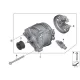 Genuine BMW Alternator (12318645329)