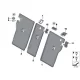 Genuine BMW Lock panel (52207256348)