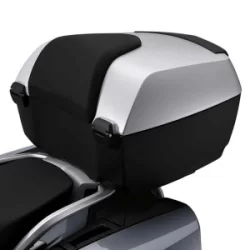 Genuine BMW Topcase Light white-aluminium (77438544630)