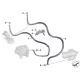 Genuine BMW Cable alternator-base B+ (12428483820)