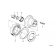 Original BMW Druckring (33121242462)