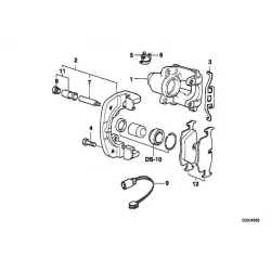 Original BMW Bremsträger links (34111163305)