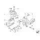 Genuine BMW Engine supporting bracket (22116772042)