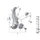 Genuine BMW Wheelspeed sensor (34526874637)