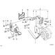 Genuine BMW Supporting bracket (12311736365)