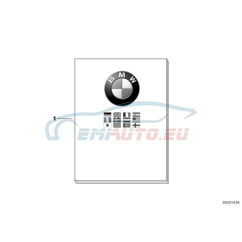Genuine BMW Installation instr., paddock stand (01297702764)