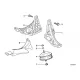 Genuine BMW Supporting bracket left (11811132989)