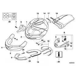 Genuine BMW Head pad for helmet 5 (72607693564)