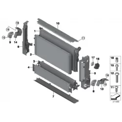 Genuine BMW i Radiator (17117649143)