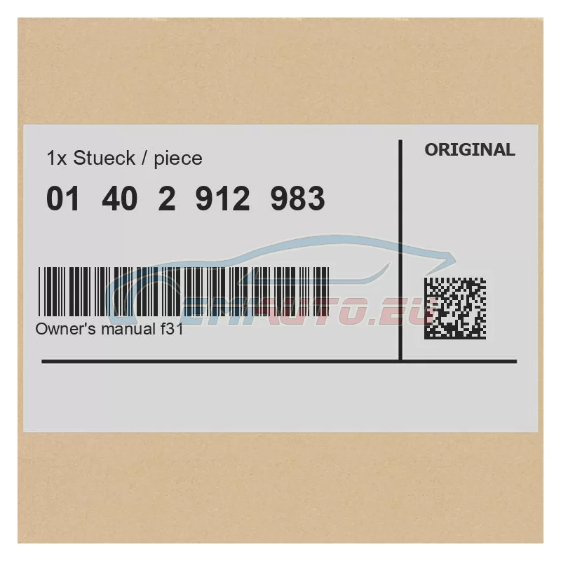 Genuine BMW 01402912983