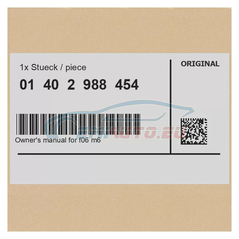 Genuine BMW 01402988454
