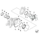 Original BMW Passscheibe (33117690608)