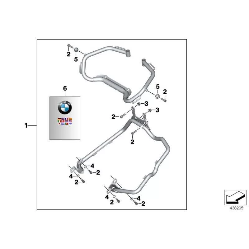 Genuine BMW Install.instructions, case holder (77018541985)