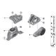 Genuine BMW Swing support bracket (22116788666)