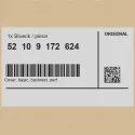 Original BMW 52109172624 - Bezug Basis Lehne Klimaleder