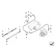 Genuine BMW Cable starter-base B+ (12421439740)