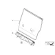 Original BMW Verkleidung Lehne links (52207247446)