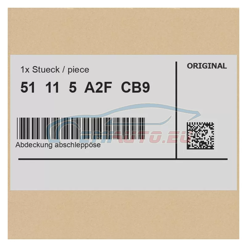 Genuine BMW 51115A2FCB9