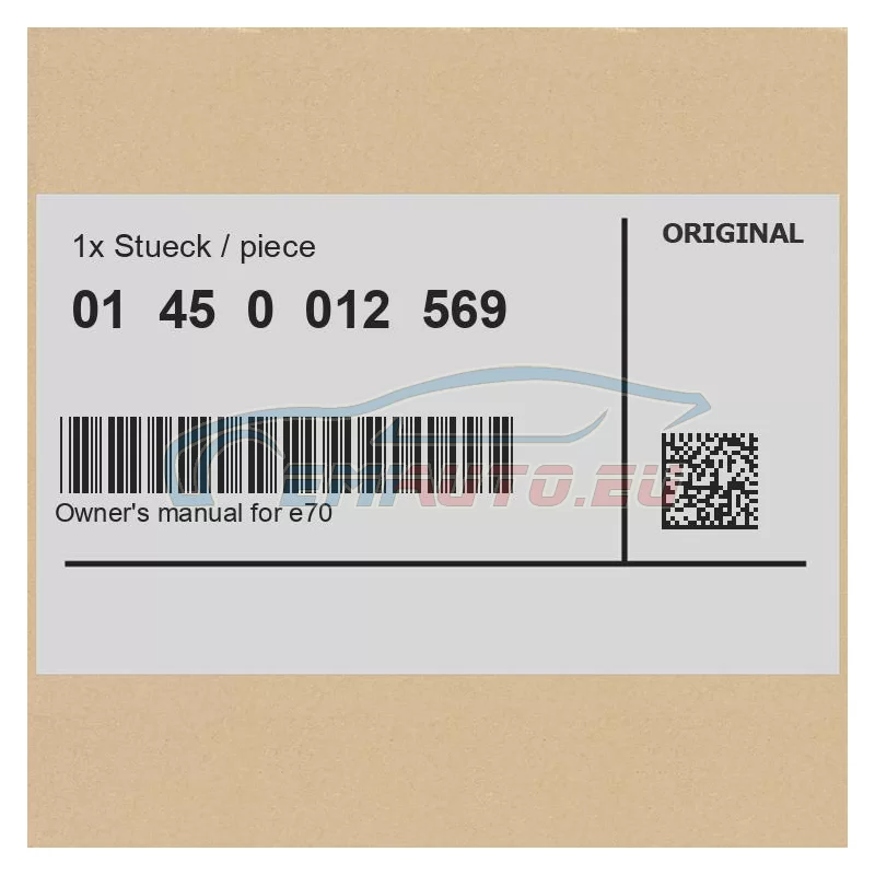 Genuine BMW 01450012569