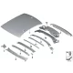 Genuine BMW Upper apron (41007437613)