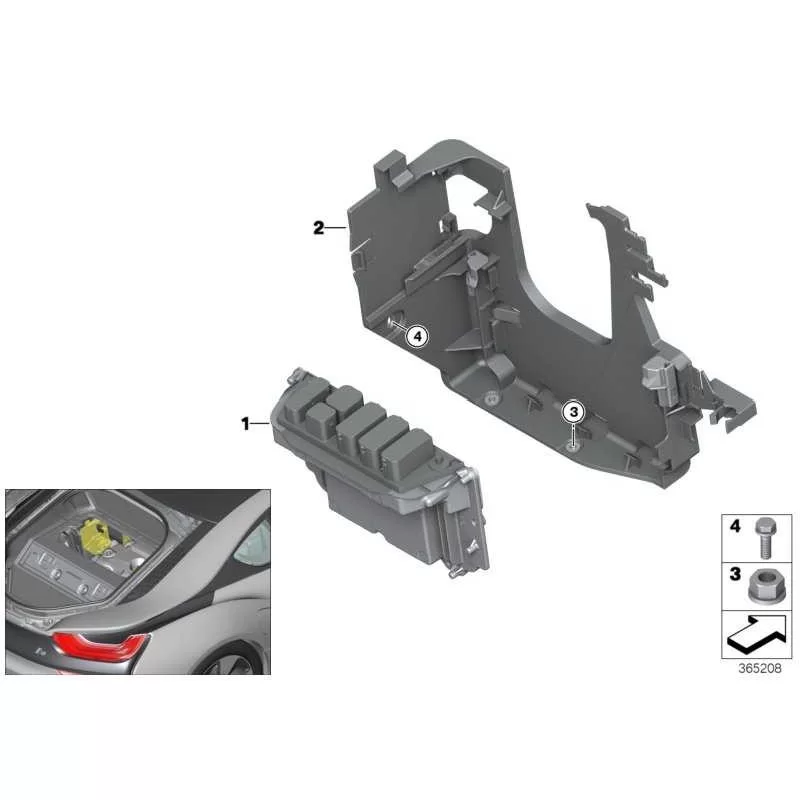 Genuine BMW Basic control unit DME (12148663639)