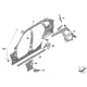 Genuine BMW Left interior side frame (41007353153)