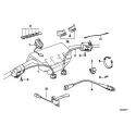 Genuine BMW Combination switch left (61311459461)