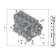 Genuine BMW Engine block with piston (11112182530)