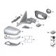 Genuine BMW Seal, outer left mirror triangle (51167458563)