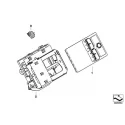Genuine BMW Central chassis electronics (61358555340)
