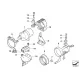 Original BMW Halter Drehratensensor (34511166016)