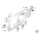 Genuine BMW Shaped part B-pillar front outer (41007400965)