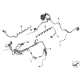 Genuine BMW Wiring harness, engine, injector module (12517823651)