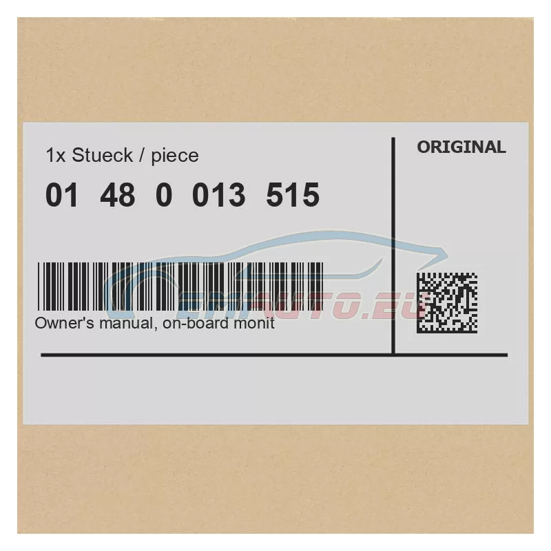 Genuine BMW 01480013515