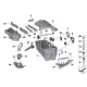 Genuine BMW Gasket, ventilation (12907555111)