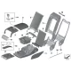 Genuine BMW Armrest bracket (52207360947)
