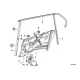 Genuine BMW Window guide (51348127735)