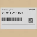 Genuine BMW 01405A47BD8
