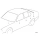 Genuine BMW Green windshield (51311938511)
