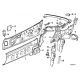 Genuine BMW Left side member (41112291663)
